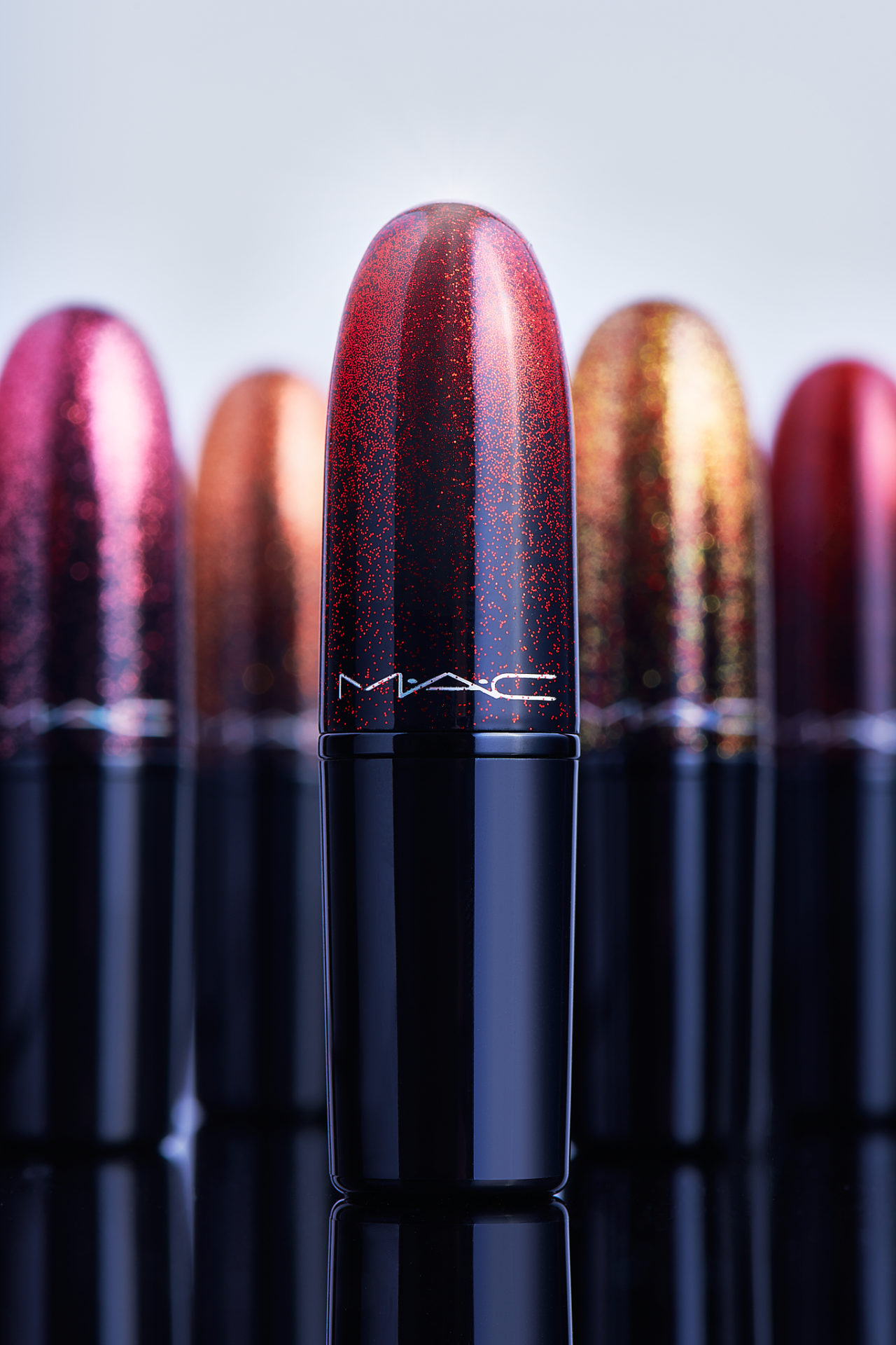 Test photo cosmétiques rouge à lèvres MAC